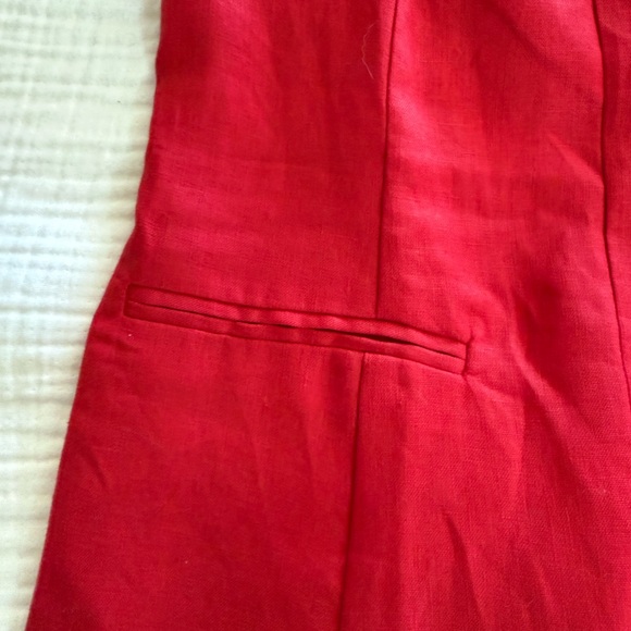 Reformation Citron Linen Dress - Picture 3 of 9